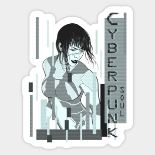 Cyberpunk soul Sticker